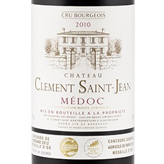 Chateau Clement St Jean-Cru Bourgeois Aoc Medoc 2010